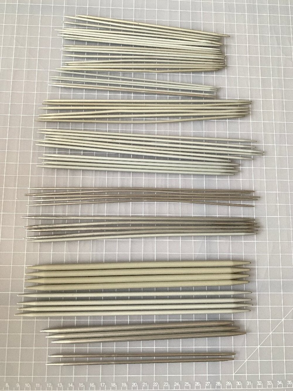 Large Lot of Vintage Double Pointed Knitting Needles (DPNs)